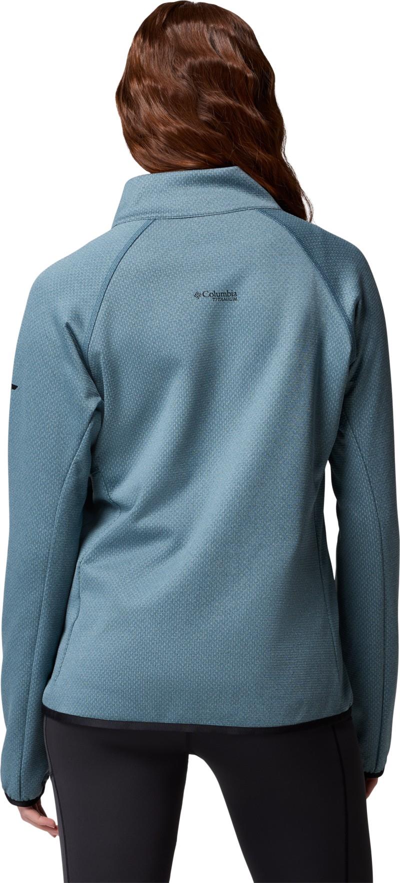 Triple Canyon Grid Fleece Full Zip - Womens - everblue / black 1