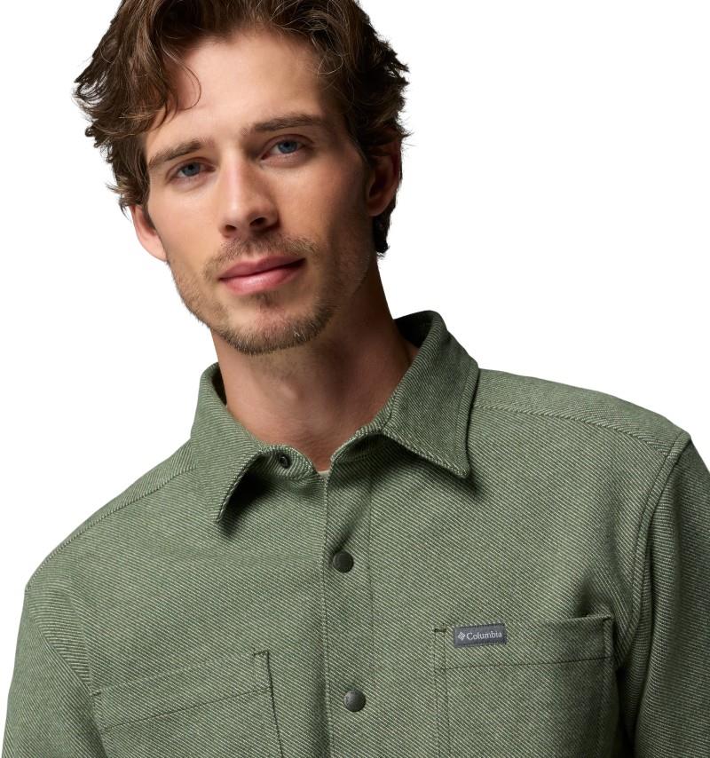 Twill River LS Knit Shirt - Mens - greenscape heather 1