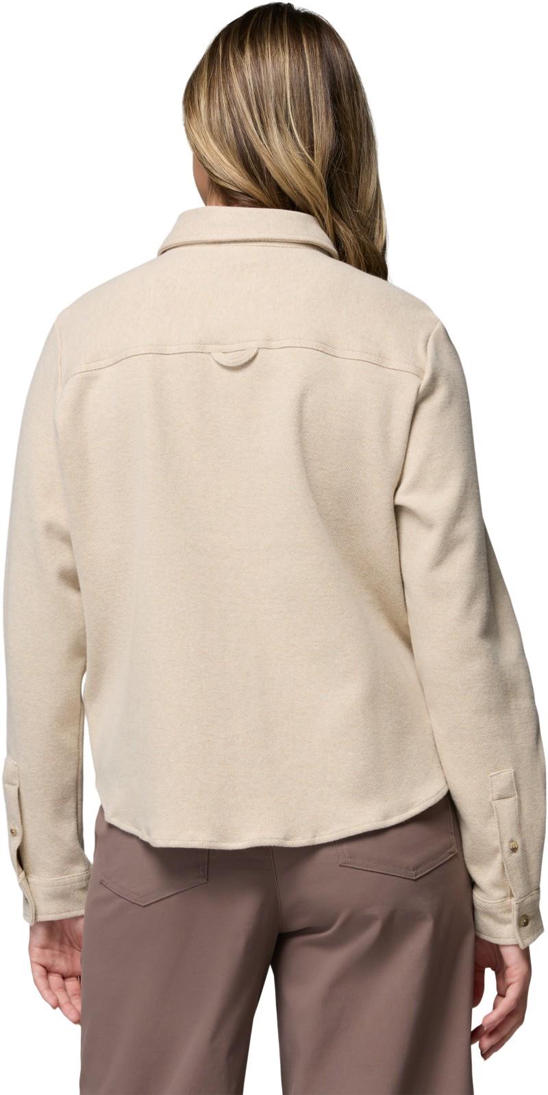 Twill River LS Knit Shirt - Womens - dark stone heather 1