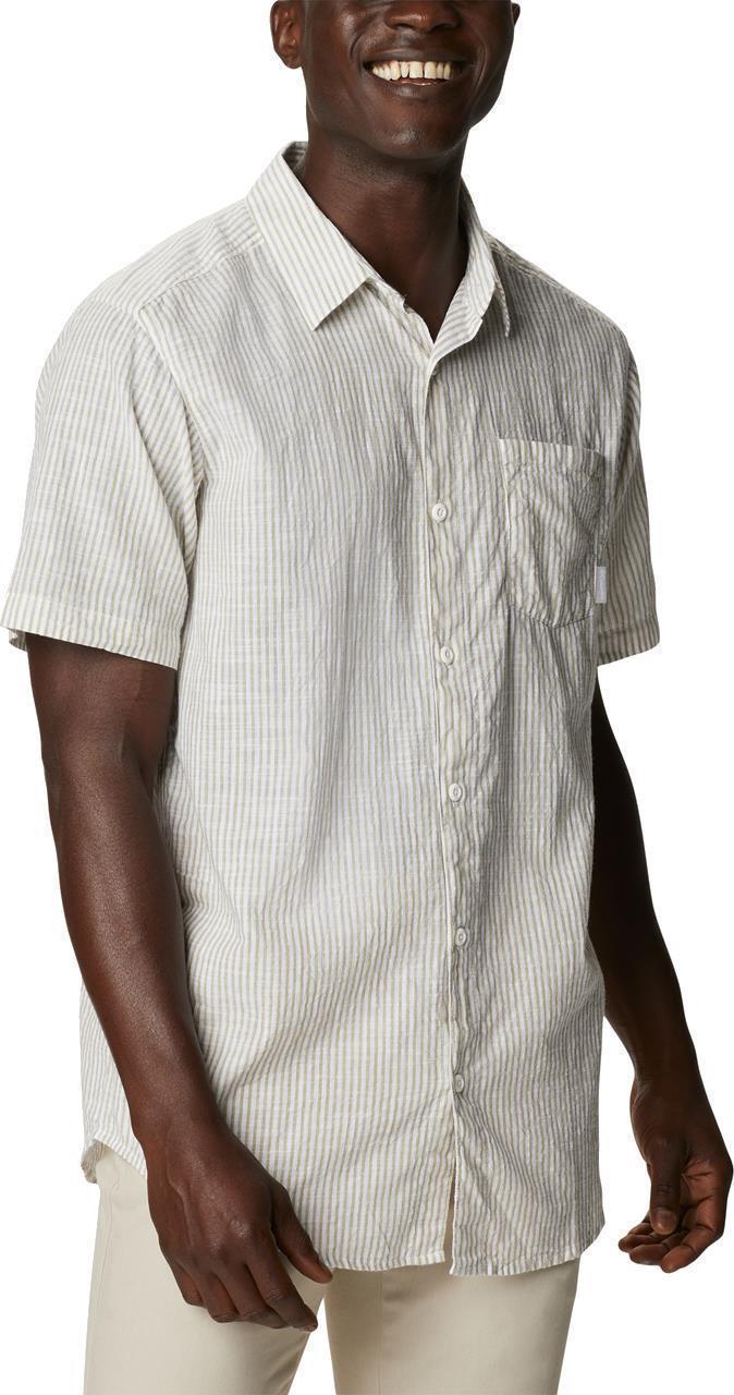 Under Exposure YD SS Shirt - Tall - Mens - Savory Oxford Stripe 3