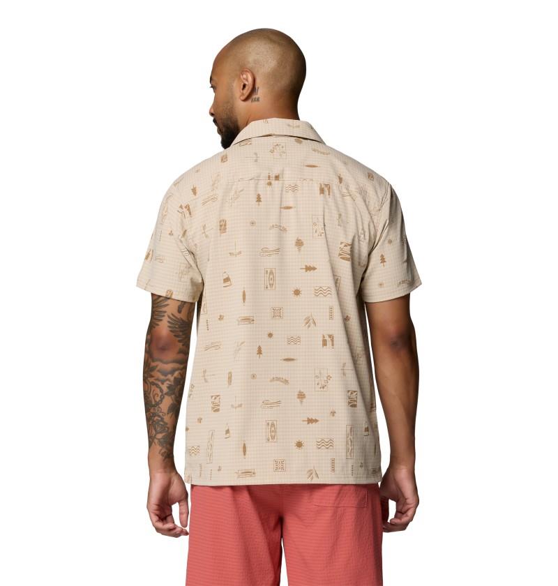 Utilizer Camp Shirt, Printed, Tall - Mens - ancient fossil / mosier tonal 1