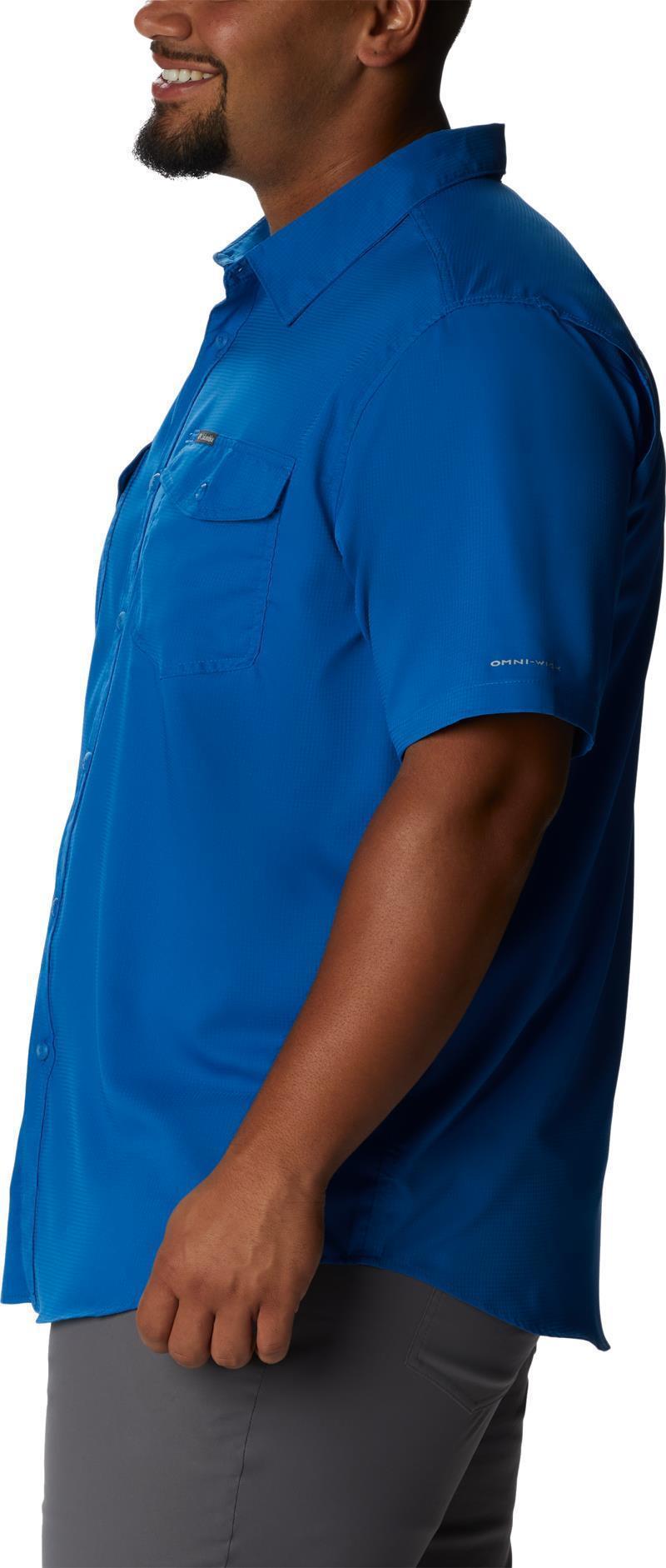 Utilizer II Solid SS Shirt, Extended - Mens - Bright Indigo 3