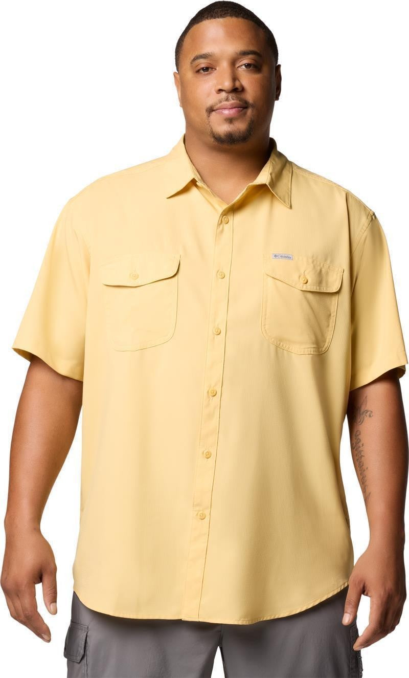 Utilizer II Solid SS Shirt, Extended - Mens - sand dune 1