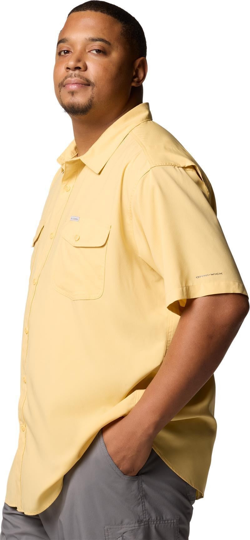 Utilizer II Solid SS Shirt, Extended - Mens - sand dune 1