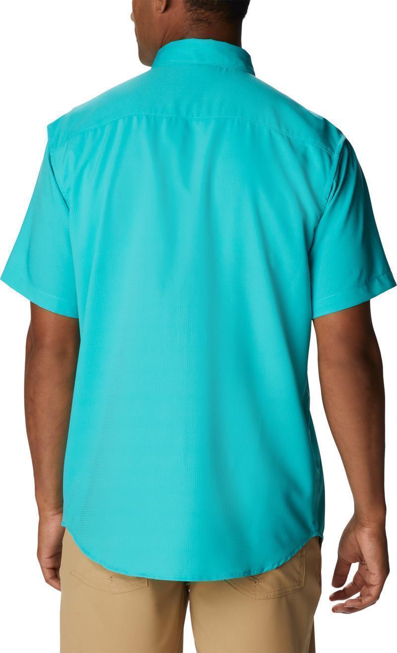 Utilizer II Solid SS Shirt, Tall - Mens - Bright Aqua 2
