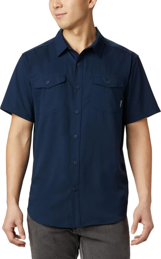 Utilizer II Solid SS Shirt, Tall - Mens - Collegiate Navy 1