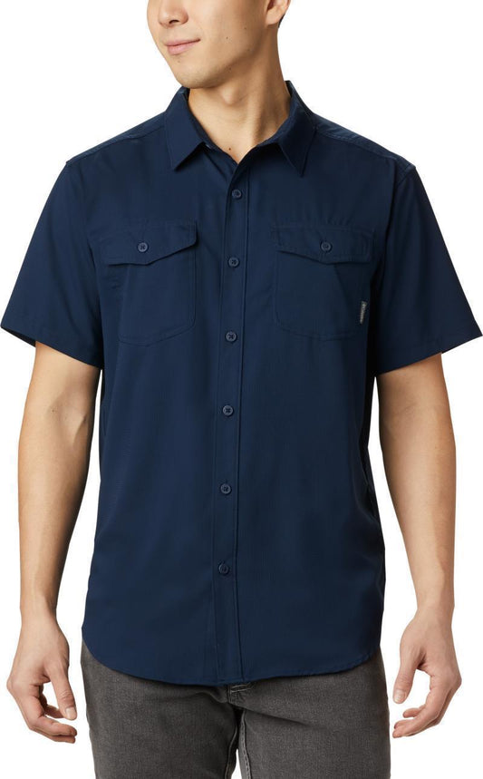 Utilizer II Solid SS Shirt - Mens - Collegiate Navy 1