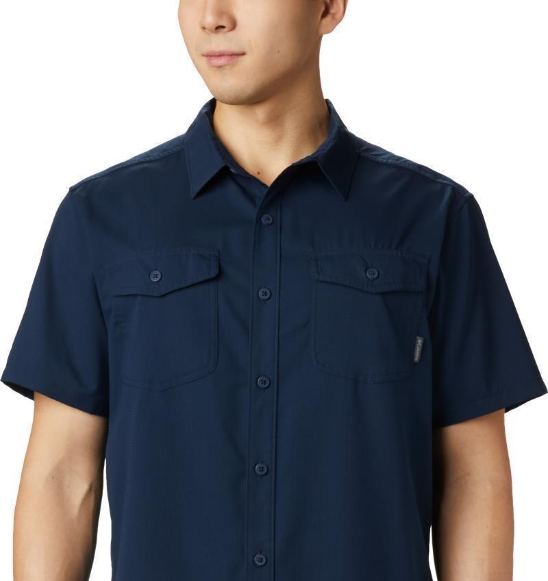 Utilizer II Solid SS Shirt - Mens - Collegiate Navy 4