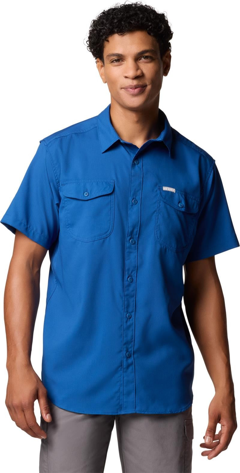 Utilizer II Solid SS Shirt - Mens - mountain blue 1