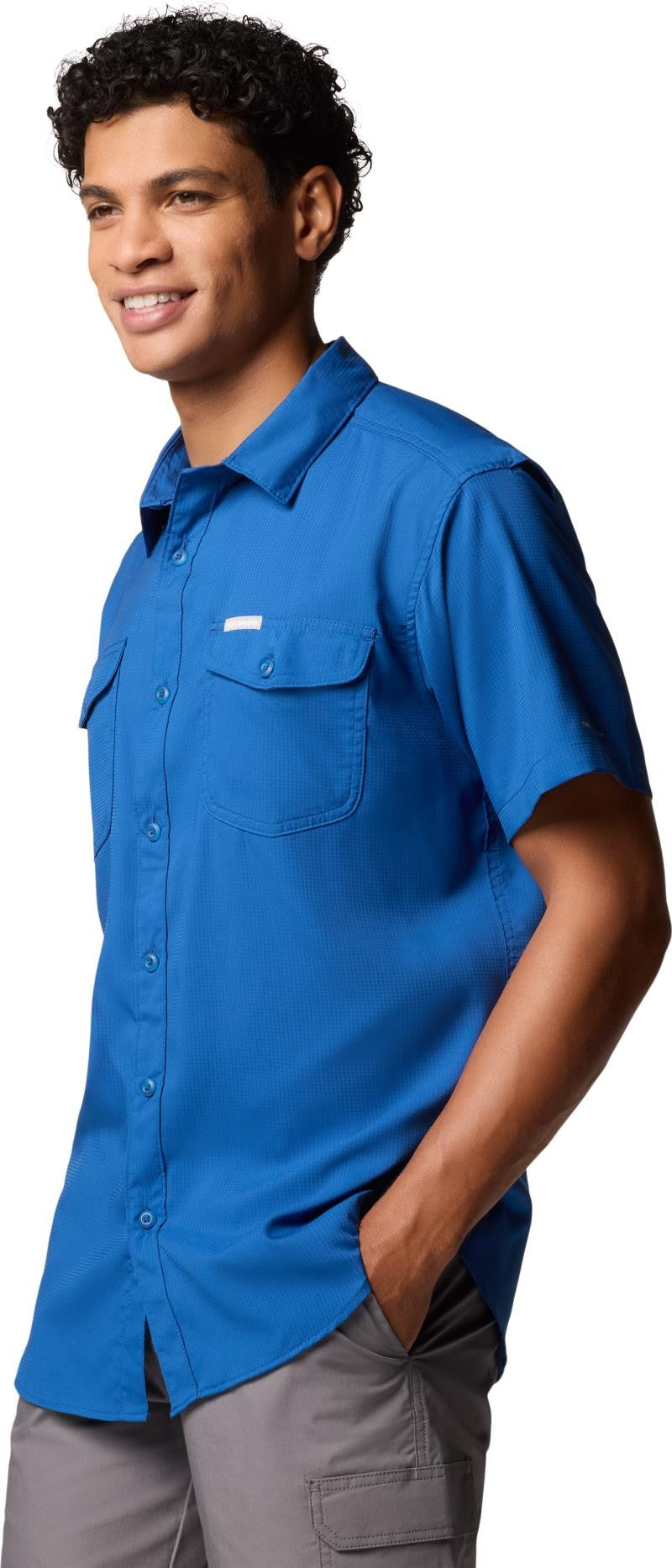 Utilizer II Solid SS Shirt - Mens - mountain blue 1