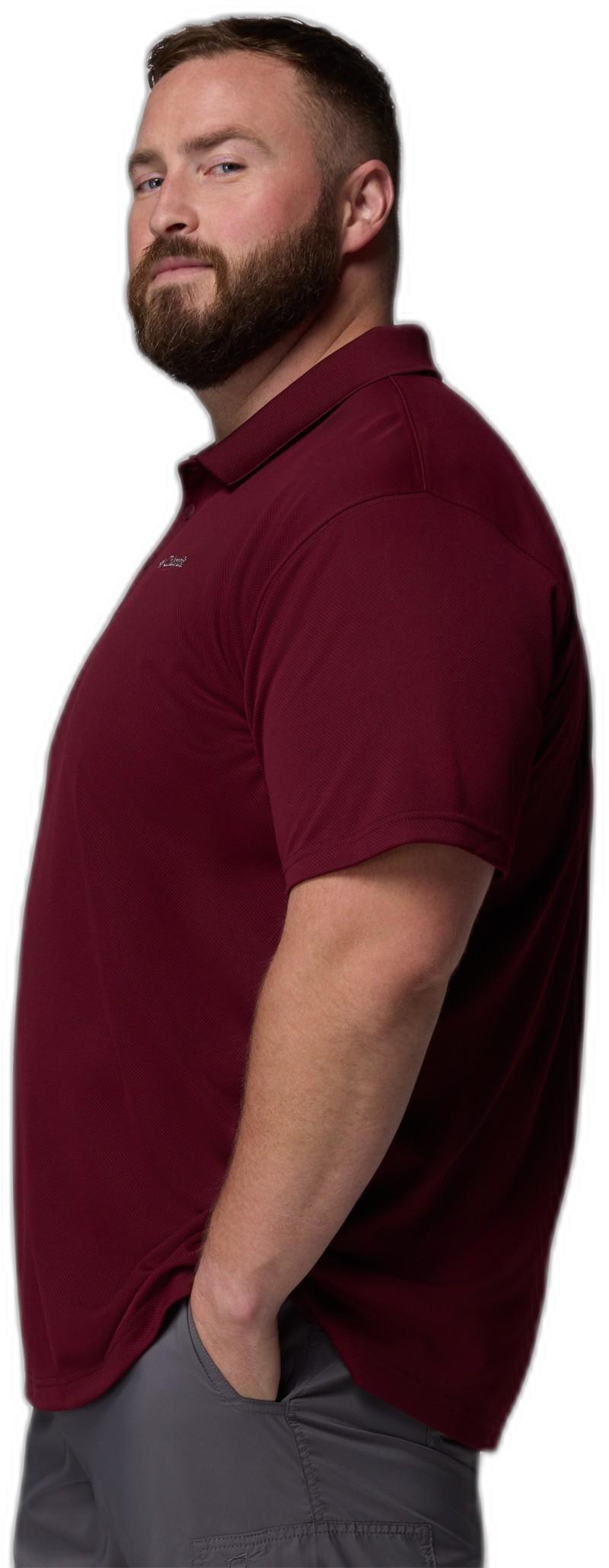 Utilizer Polo, Extended - Mens - rich wine 1