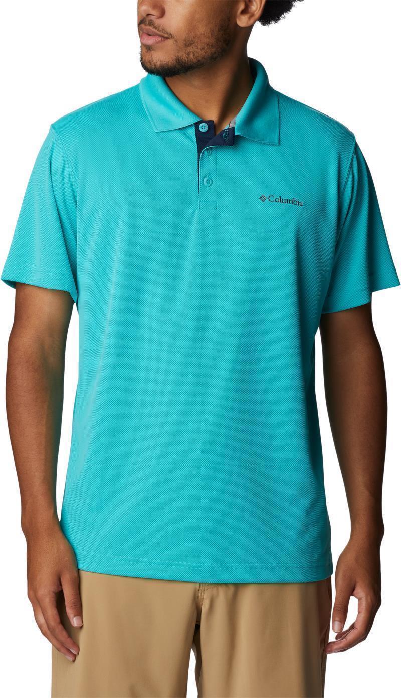 Utilizer Polo, Tall - Mens - bright aqua 1
