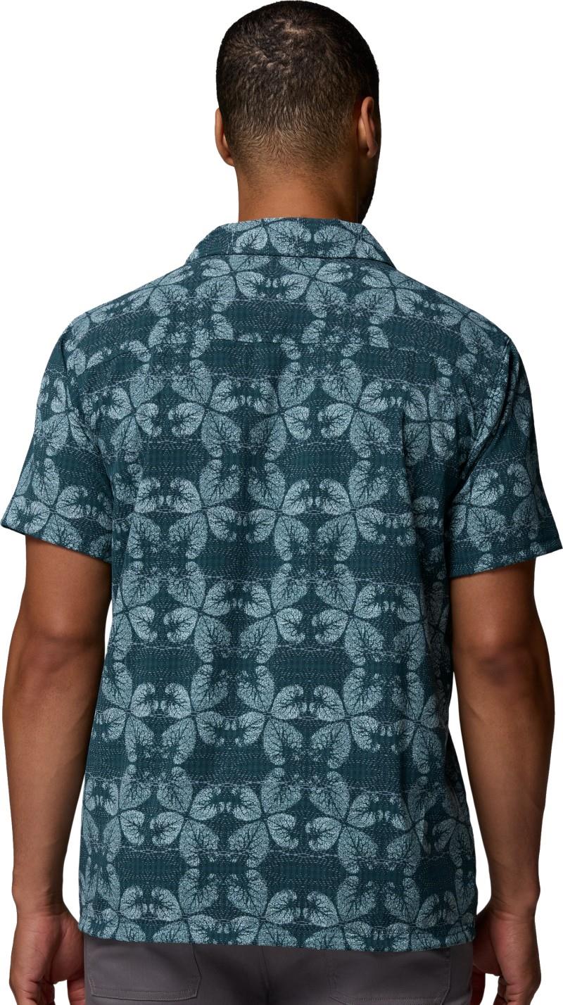 Utilizer Print Camp Shirt, Tall - Mens - everblue / floreidoscope 1