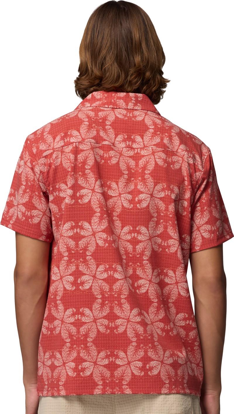 Utilizer Print Camp Shirt, Tall - Mens - washed red / floreidoscope 1