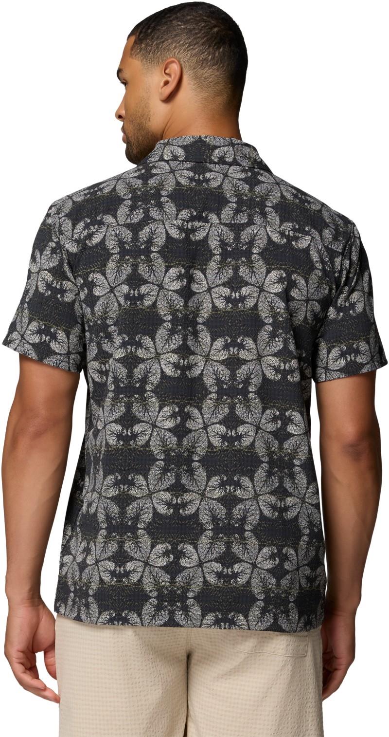 Utilizer Print Camp Shirt - Mens - shark / floreidoscope 1