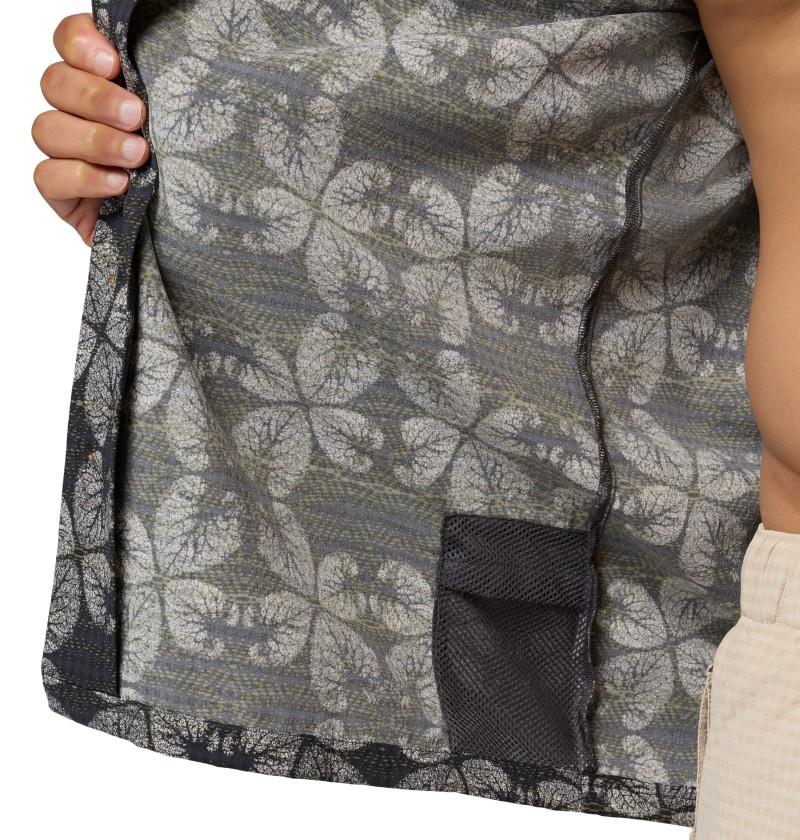 Utilizer Print Camp Shirt - Mens - shark / floreidoscope 1