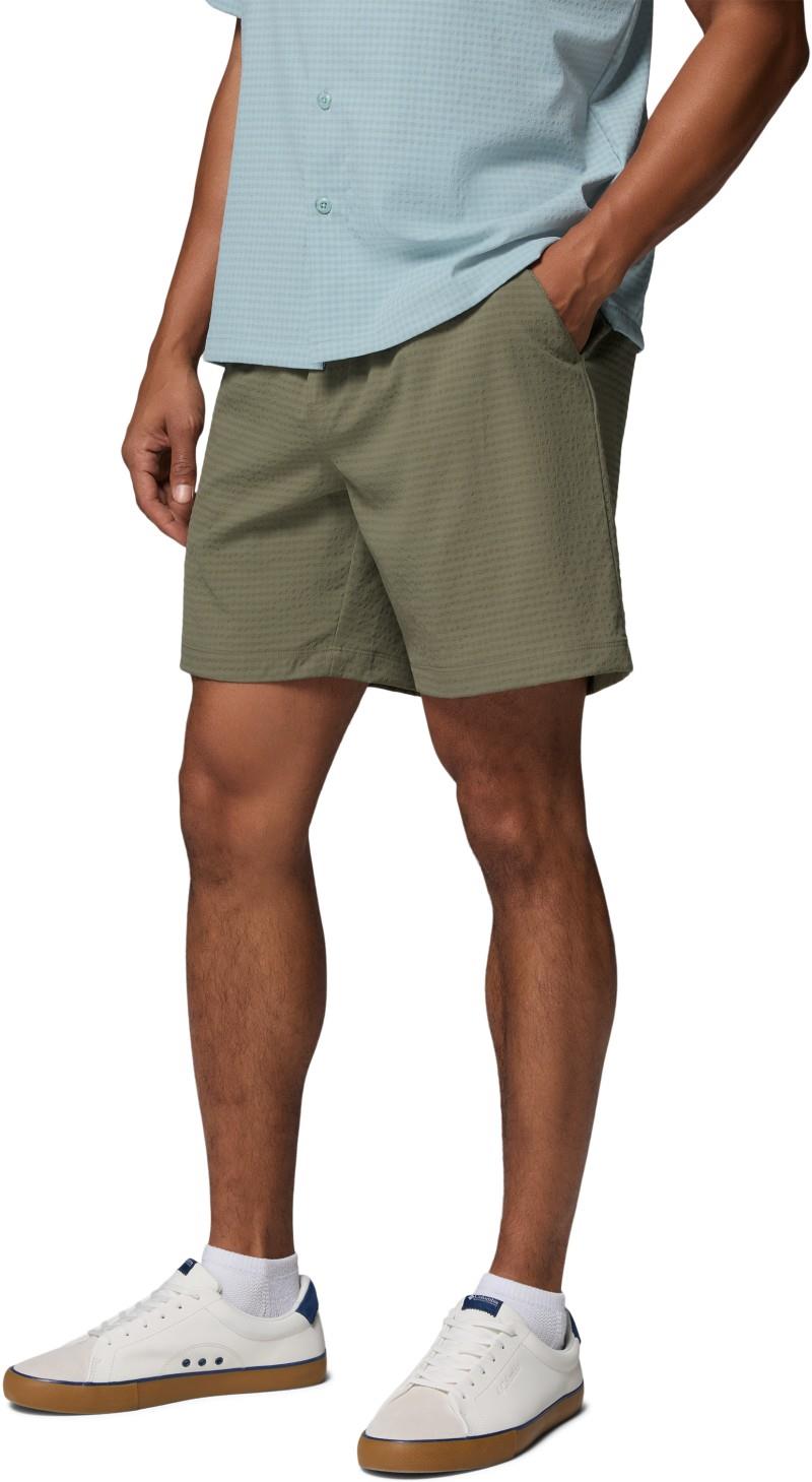 Utilizer Pull-On Shorts, 7" Inseam - Mens - stone green 1