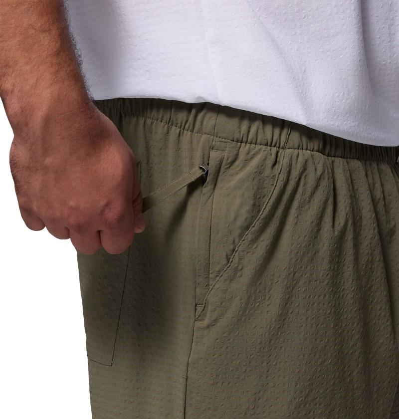 Utilizer Pull-On Shorts, 9" Inseam, Extended - Mens - stone green 1