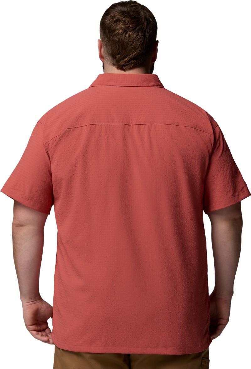 Utilizer SS Camp Shirt, Extended - Mens - washed red 1