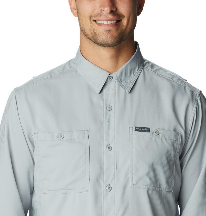 Utilizer Woven LS - Mens - Columbia Grey 4