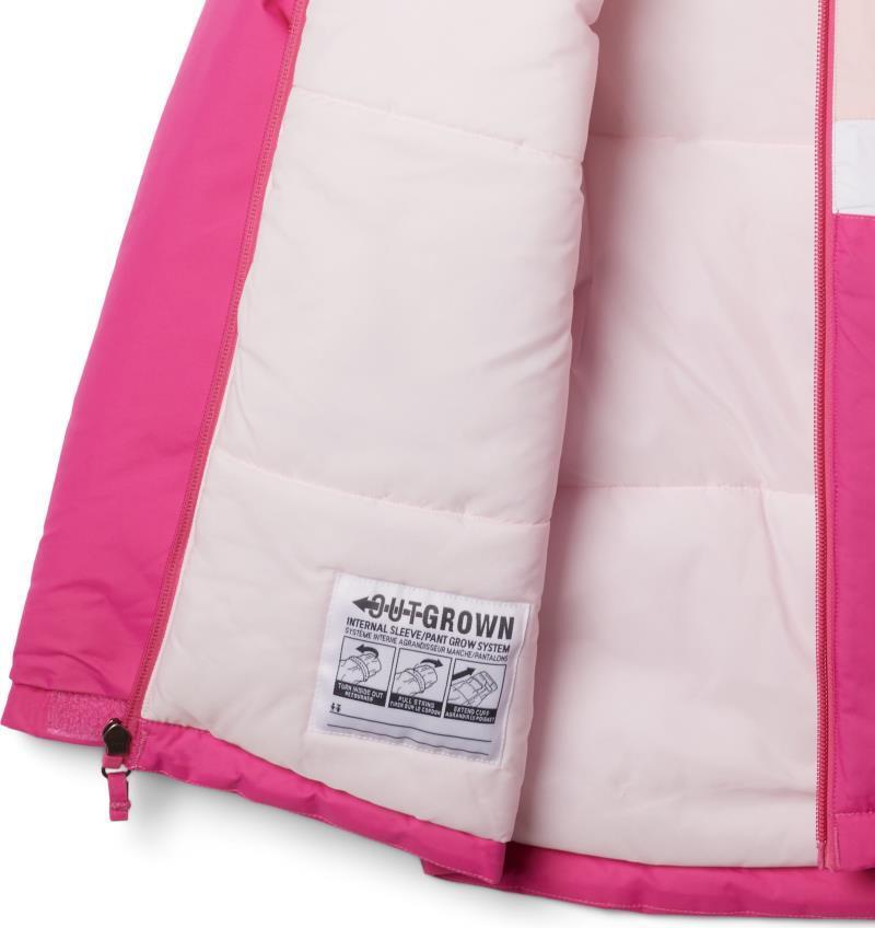 Valley Runner II Jacket - Youth - Pink Ice / Satin Pink / White 3