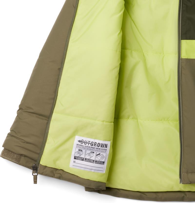 Valley Runner II Jacket - Youth - Stone Green / Greenscape / Voltage 3