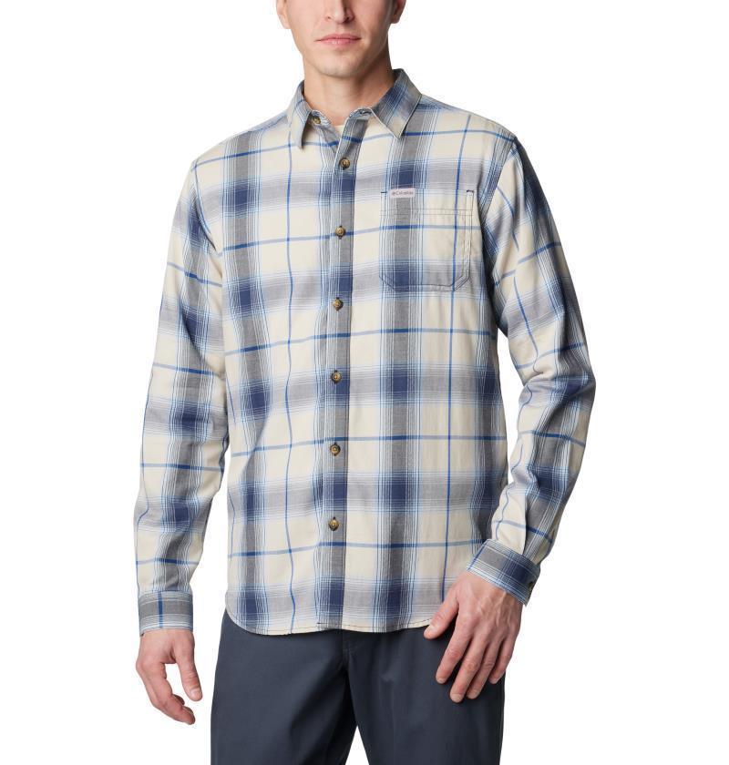 Vapor Ridge III LS Shirt - Mens - Collegiate Navy Tartan Ombre 1