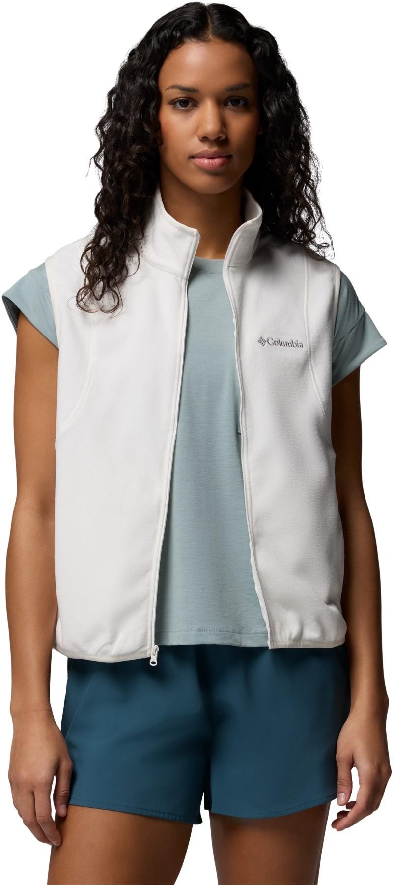 Vital Valley Fleece Vest - Womens - sea salt 1