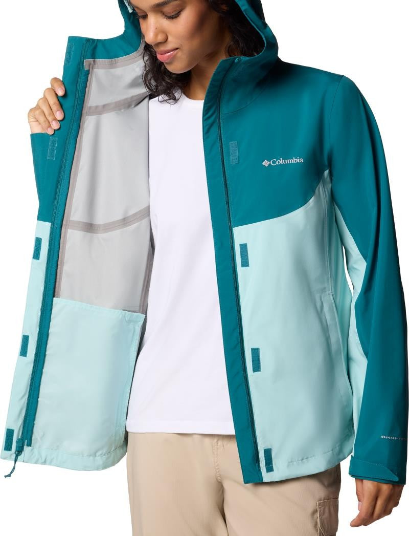 Wahkeena Falls 3L Shell - Womens - river blue / spray 1