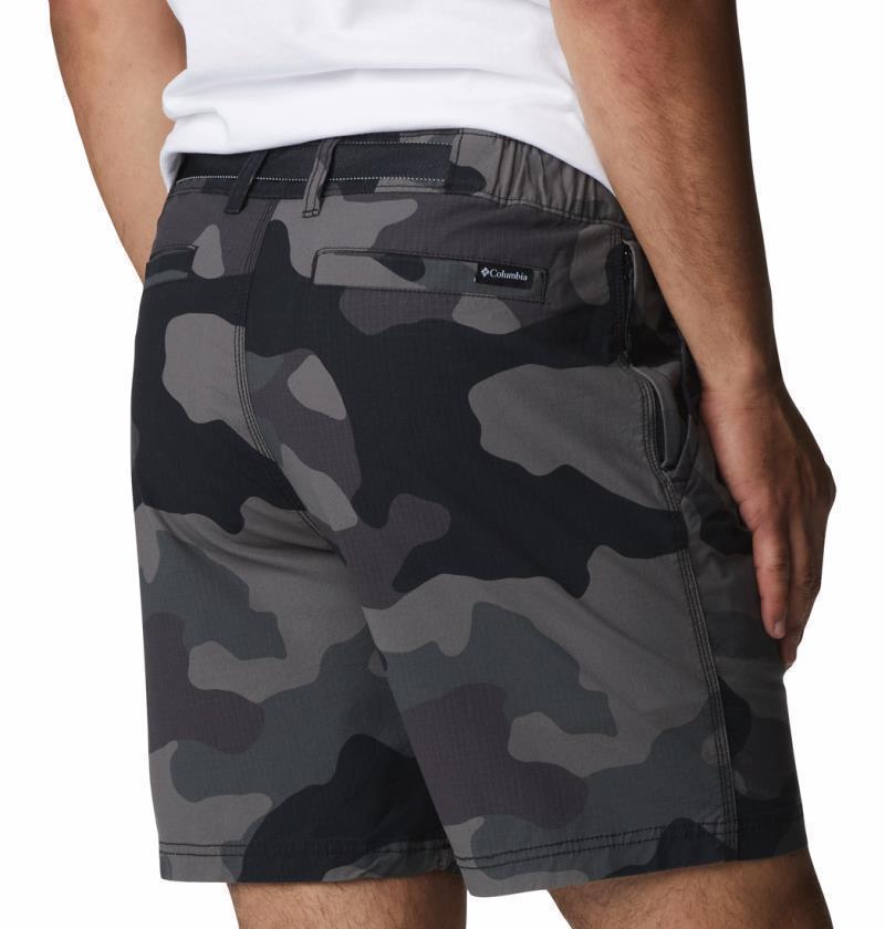 Wallowa Belted Shorts, 6" Inseam - Mens - Black Mod Camo 5