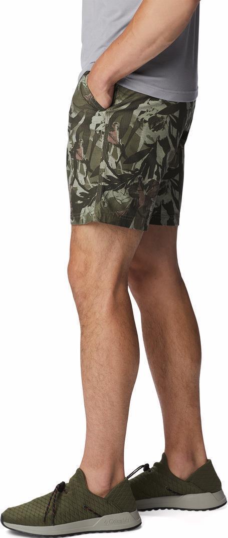 Wallowa Belted Shorts, 6" Inseam - Mens - Stone Green Floriculture 3