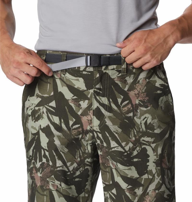 Wallowa Belted Shorts, 6" Inseam - Mens - Stone Green Floriculture 4