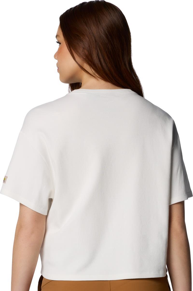 Wallowa Cropped Graphic Tee - Womens - Sea Salt 3