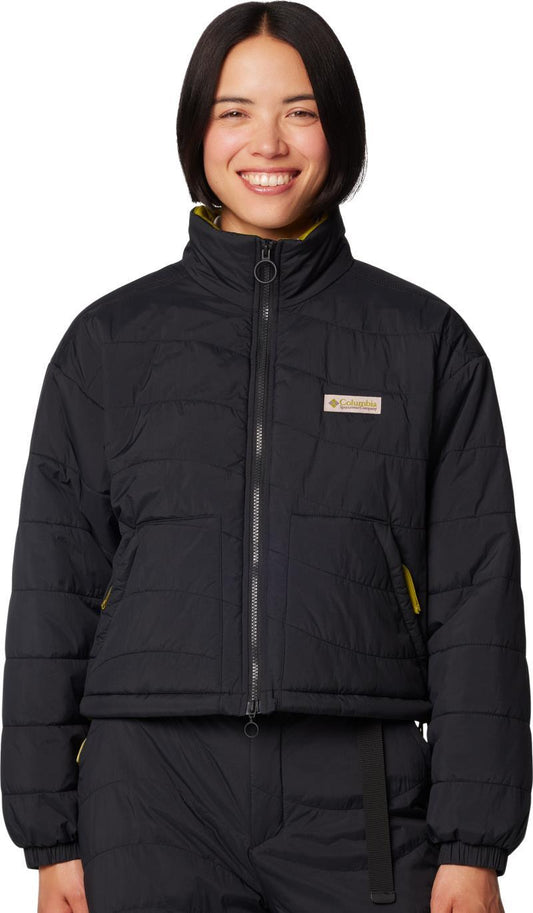 Wallowa Insulated Cropped Jacket - Womens - Black 1