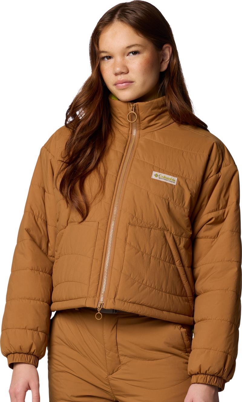 Wallowa Insulated Cropped Jacket - Womens - Camel Brown 2