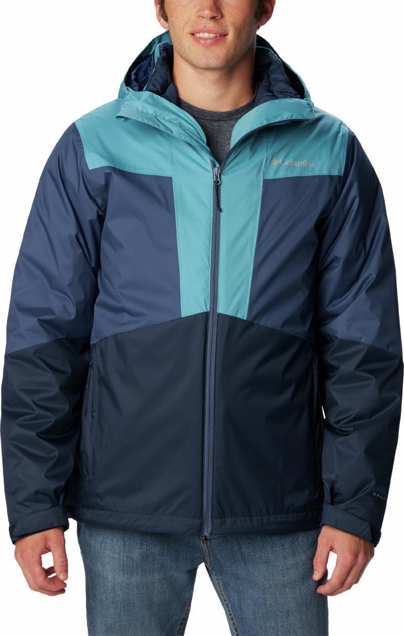 Wallowa Park Interchange Jacket - Mens - Collegiate Navy / Shasta / Dark Mountain 1