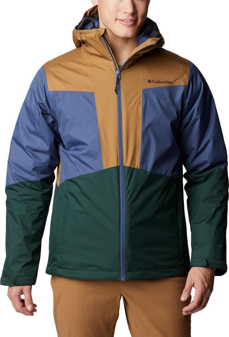 Wallowa Park Interchange Jacket - Mens - Spruce / Delta / Dark Mountain 1