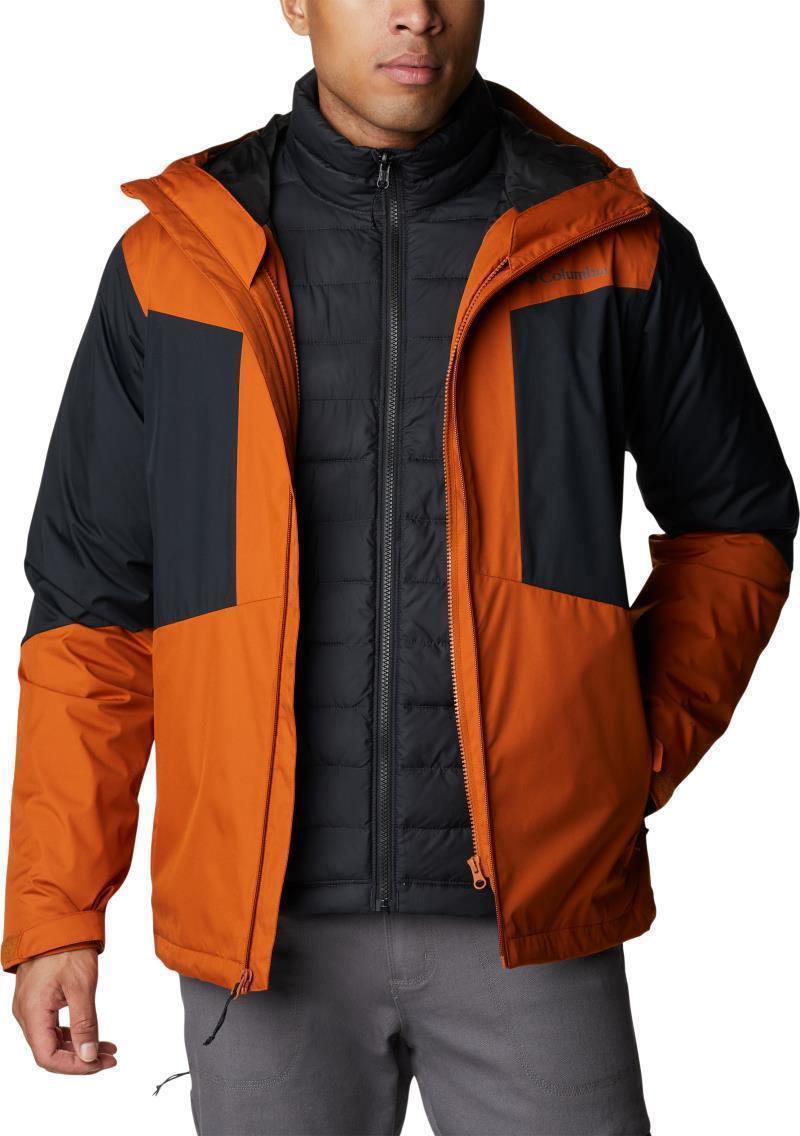 Wallowa Park Interchange Jacket - Mens - Warm Copper / Black 3