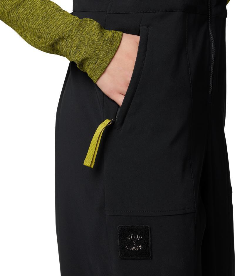 Wallowa Softshell Overall, Reg - Womens - Black 5