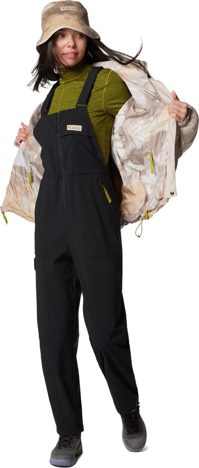 Wallowa Softshell Overall, Reg - Womens - Black 7