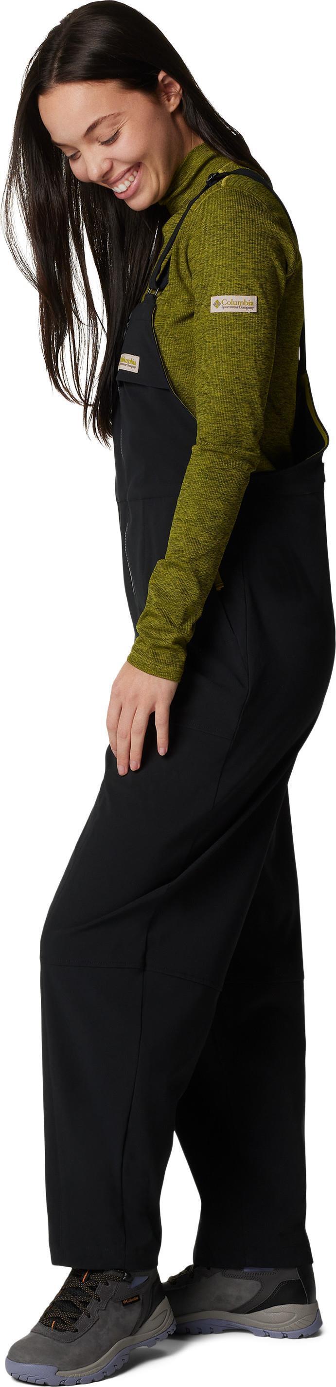 Wallowa Softshell Overall, Reg - Womens - Black 8