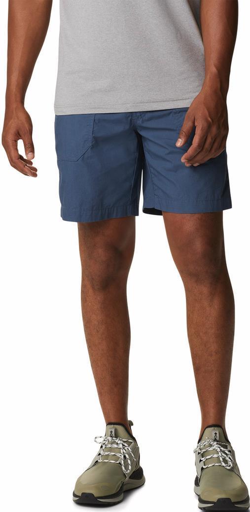 Washed Out Cargo Shorts, 6" Inseam - Mens - dark mountain 1