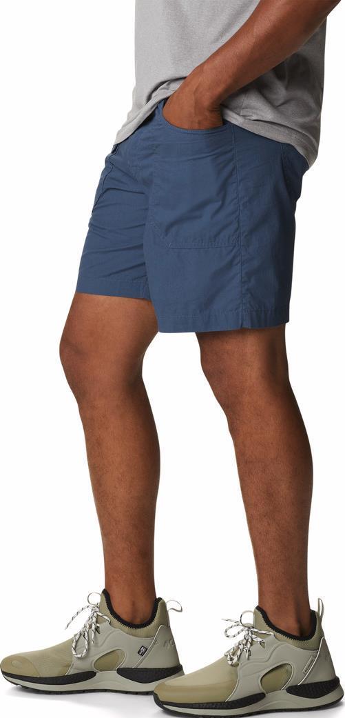 Washed Out Cargo Shorts, 6" Inseam - Mens - dark mountain 1