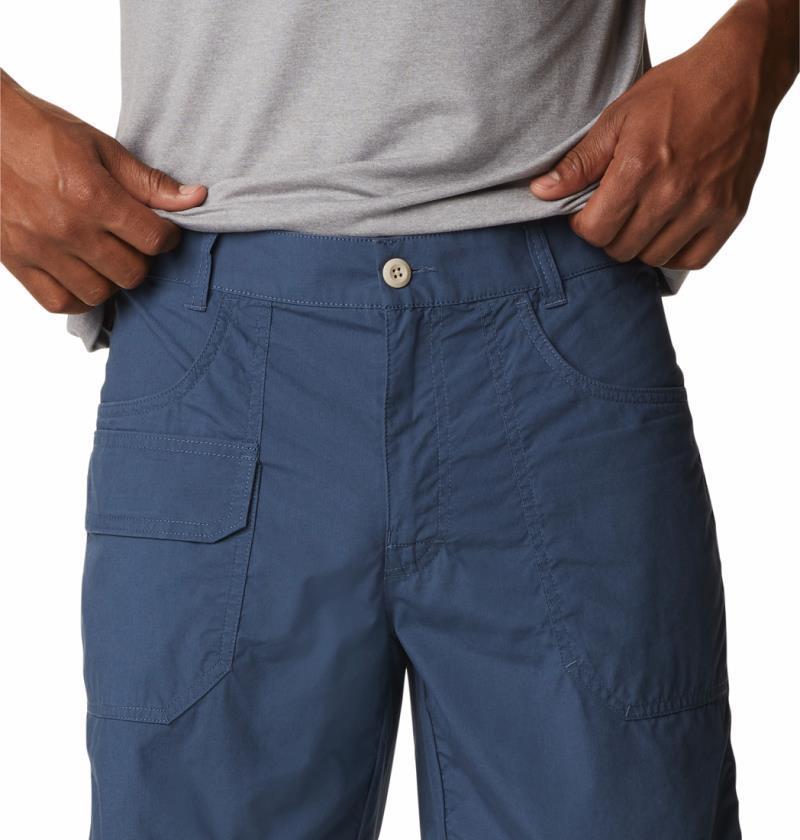 Washed Out Cargo Shorts, 6" Inseam - Mens - dark mountain 1