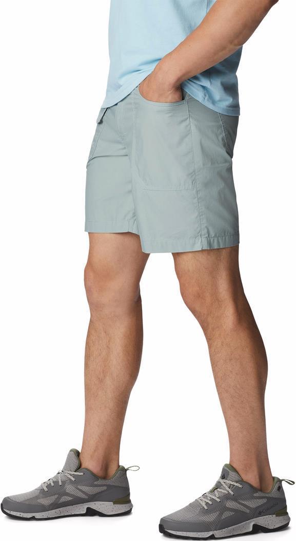Washed Out Cargo Shorts, 6" Inseam - Mens - niagara 1