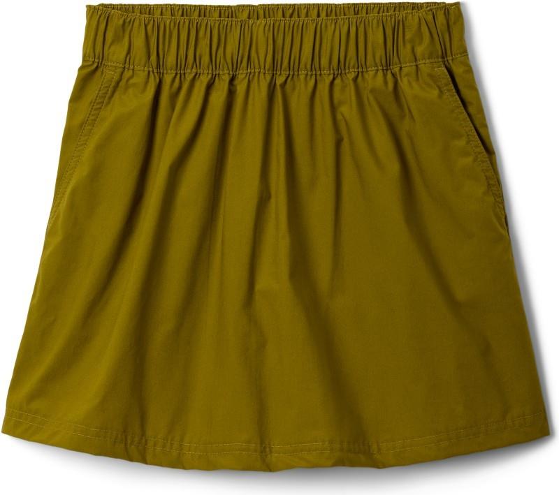Washed Out Skort - Youth Girls - mossy green 1