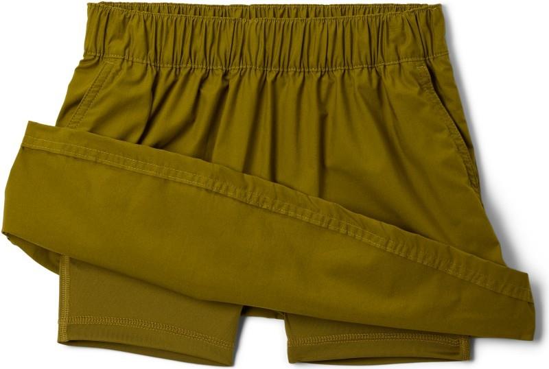 Washed Out Skort - Youth Girls - mossy green 1