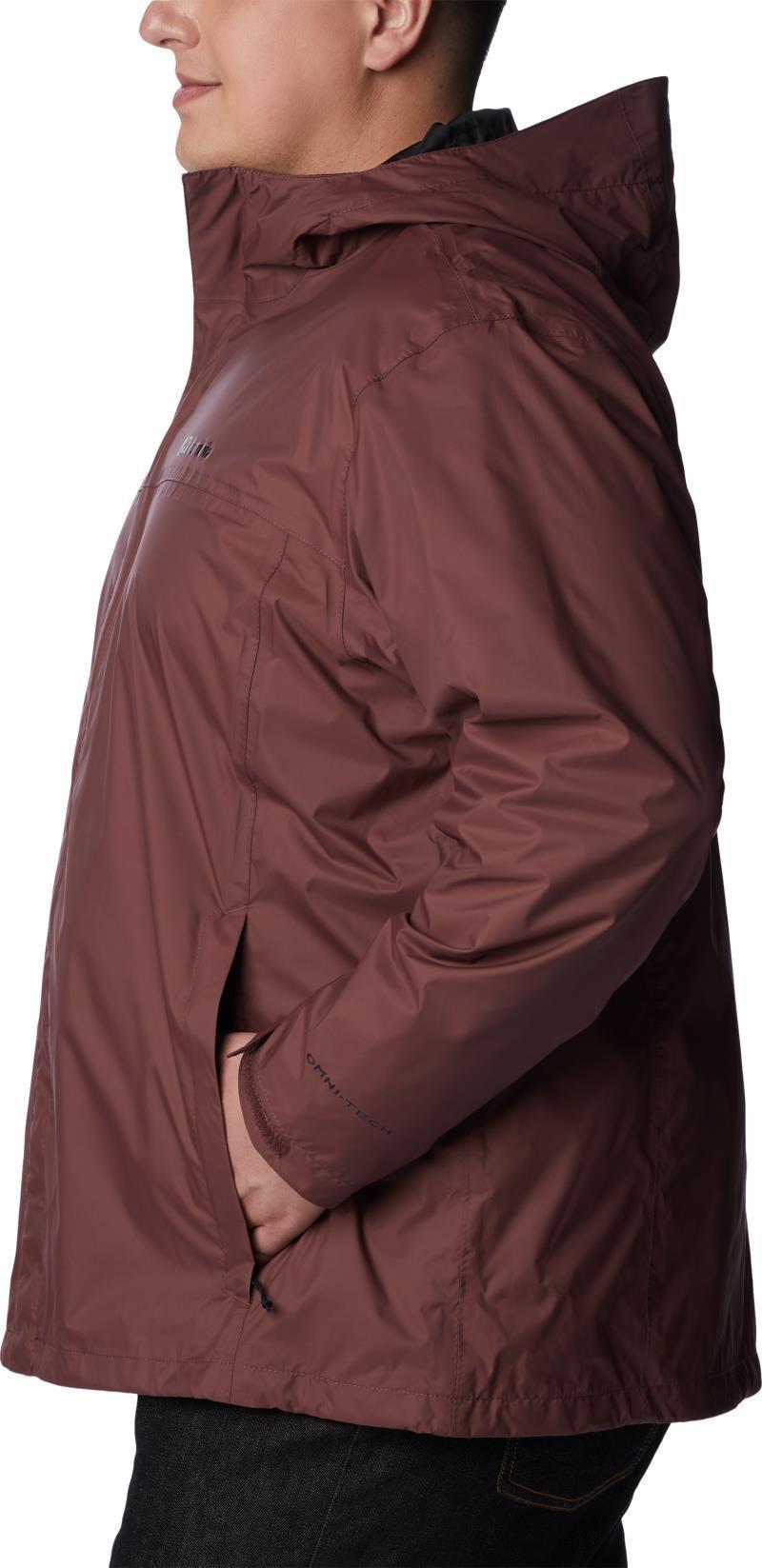 Watertight II Jacket, Extended - Mens - Light Raisin 4