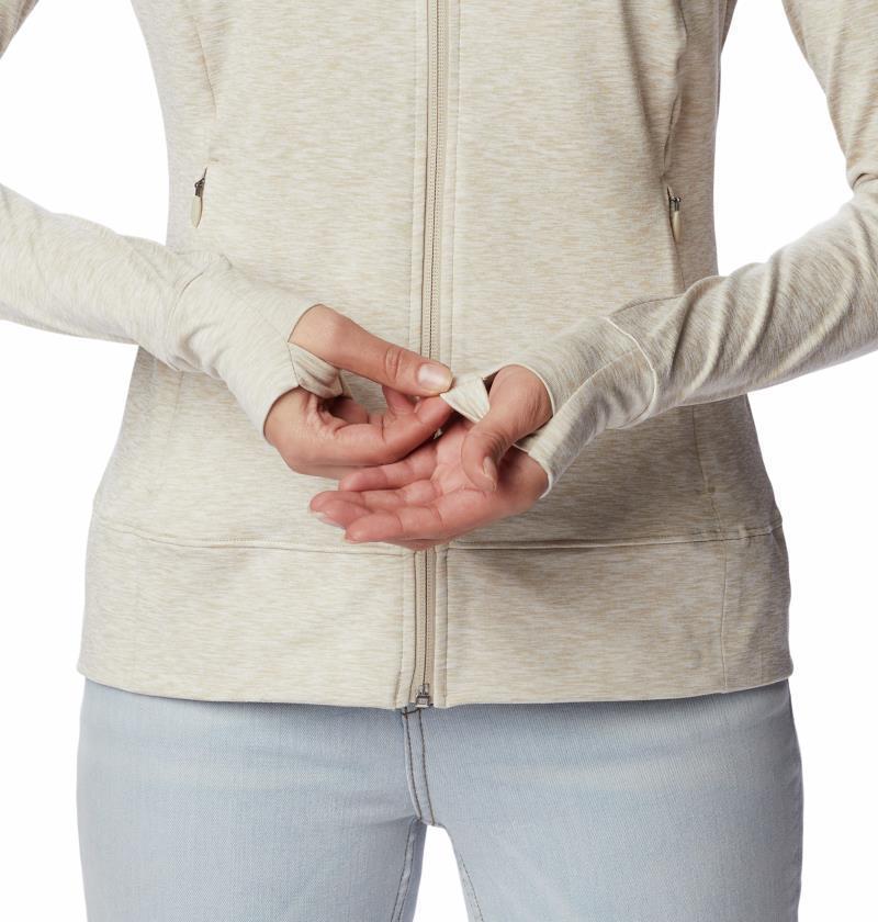 Weekend Adventure Full Zip - Womens - Ancient Fossil Heather 4