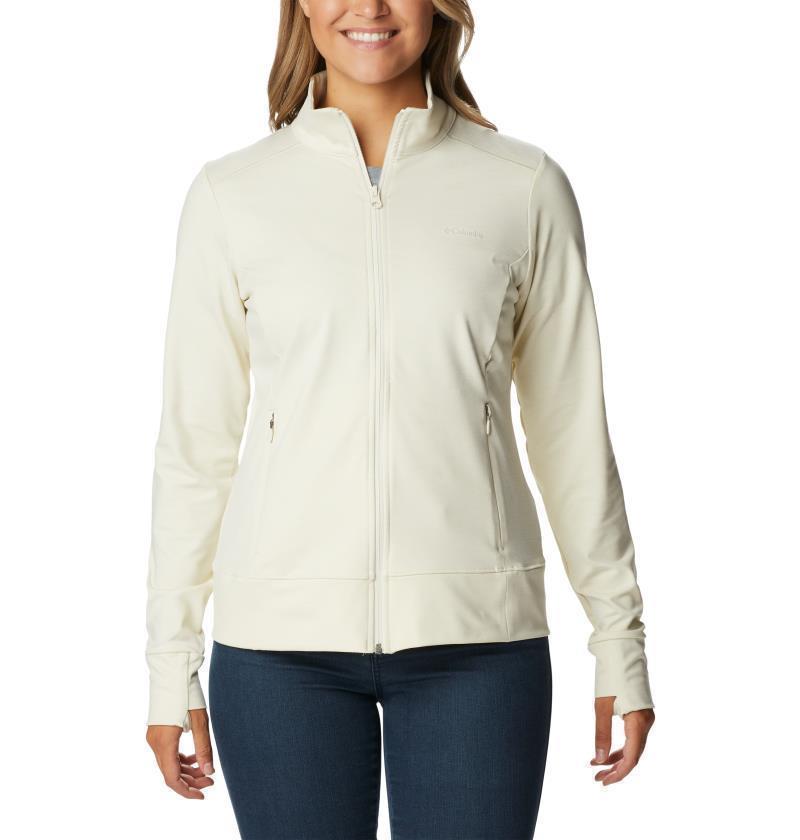 Weekend Adventure Full Zip - Womens - Chalk Heather 1